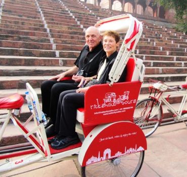 rickshaw tour of Chandni Chowk